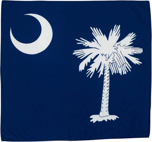 TWIG & BALE South Carolina Palmetto State Flag Muslin Baby Blanket...