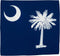 TWIG & BALE South Carolina Palmetto State Flag Muslin Baby Blanket...