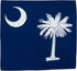 TWIG & BALE South Carolina Palmetto State Flag Muslin Baby Blanket...