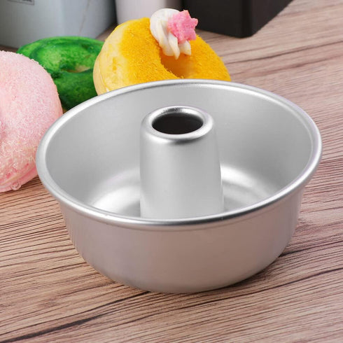 ABOOFAN Aluminum Chiffon Cake Baking Pan Aluminum Angel Food Cake Pan Round Cake Pan with Removable Bottoms Kitchen Bakeware...