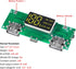 6PCS 18650 Charging Board,18650 Charger Board Dual USB 5V 2A 1A Mobile Power Bank Module Lithium Battery Charger Board Short Circuit Protection DI...