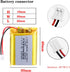 3.7V Lipo Battery 1200mAh Rechargeable Lithium ion Polymer Battery 103040 Lithium Polymer ion Battery with JST Connector...