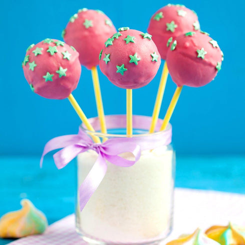 Augshy 300 Pcs Colorful Cake Pops Making Tools,More Larger Than Other Lollipop Sticks and Clear Bags...