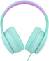 RORSOU R10 On-Ear Headphones with Microphone • Lightweight Folding Stereo Bass Headphones • with 1.5M No-Tangle Cord • Portable Wired Headphones •...
