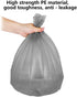 5 Rolls Small Trash Garbage Bags, 4 Gallon Strong Thin Material Disposable Kitchen Garbage Bags, Durable Plastic Trash Bags for Office Home Bedroo...