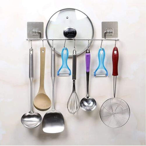 Premium 10-Pack Larger Round S Shaped Hooks in Polished Stainless Steel Metal, Hangers Hanging for Kitchen, Work Shop, Bathroom, Garden, Kitchenwa...