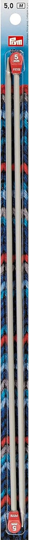 Prym 16" Single Point Aluminum Knitting Needles, 5mm...