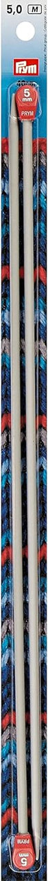 Prym 16" Single Point Aluminum Knitting Needles, 5mm...
