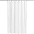 N&Y HOME Fabric Shower Curtain or Liner with Magnets - Soft Cloth Shower Liner with Hotel Quality, Machine Washable - White, 72x72...