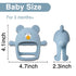 Baby Teething Toys, No Drop Teething Toys for Babies 0-6 Months, Baby Chew Toys for Teething Relief, Hand Teethers for Babies, Great Baby Shower G...