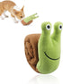 Andiker Dog Squeaky Toy, Dog Snuffle Toy with 3 Noisemakers Cute Snail Shape Dog Puzzle Toys IQ Training Treat Dispenser for Dog to Release Stress...