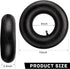4.10/3.50-4" Inner Tube Tire with TR-87 Bent Valve Stem Replacement Lawn Mower Tire Tubes Wheelbarrow Tires for Tractor Garden Carts Hand Trucks M...