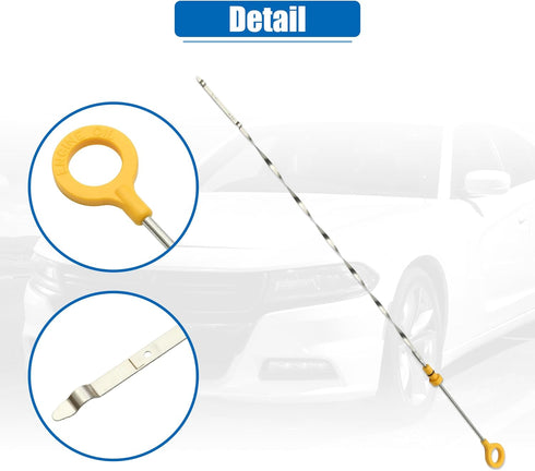 uxcell Engine Oil Level Indicator Dipstick for Nissan Sentra 2013-2019 No.11140-3RC0A/111403RC0A...