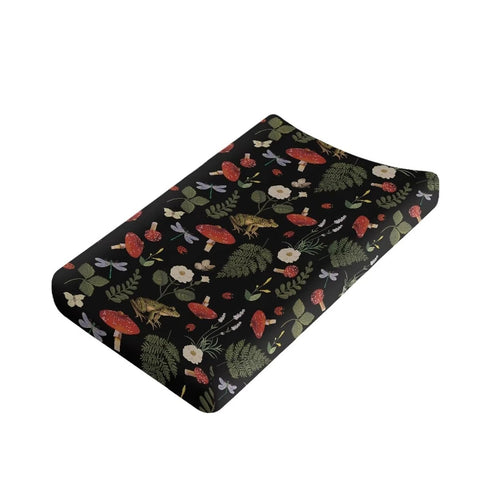 Murshroom Dragon Changing Table Cover Boys Girls Baby Diaper Table Change Mat Sheets Cover Soft Washable Stretchy Inflant Cirb Cover Gifts...