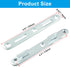 4 Sets 5" Bed Rail Fasteners, Wood Bed Rail Fittings Furniture Bed Frame Hardware...