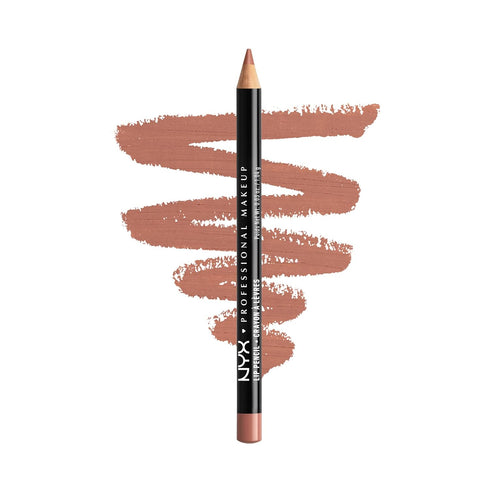 NYX PROFESSIONAL MAKEUP Slim Lip Pencil, Long-Lasting Creamy Lip Liner - Peakaboo Neutral...