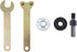 5 in 1 Angle Grinder Accessories with Connecting Rod and Small Wrench for Conversion Angle Grinding Tool...