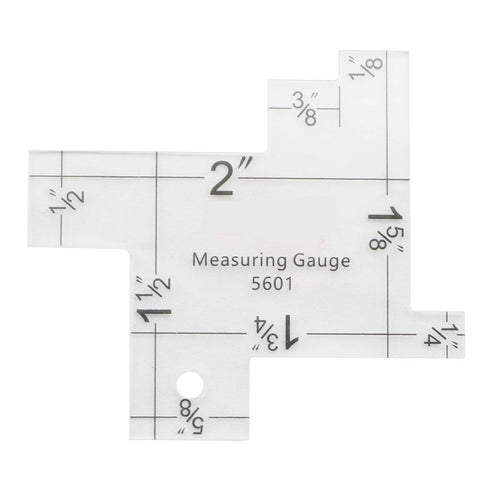 Mini Sewing Measuring Gauge Transparent Acrylic Quilting Rulers Imperial Metric Scale Knitting Sewing Tools...