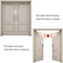 Door Window Alarm, 90DB Door Alarms for Kids Safety, Door Window Burglar Alarm-Window Pool Alarms for Home (12 Pack)...