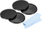 PATIKIL 72mm Lens Cap, 2pcs Camera Lens Cap Cover Universal Lens Filter Stack Cap Front Metal Protective Case Cover with Cleaning Cloth for Photog...