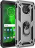 Military Grade Drop Impact for Motorola Moto G6 Case 360 Metal Rotating Ring Kickstand Holder Magnetic Car Mount Armor Heavy Duty Protection Shock...