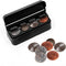 Coin Holder for Car, Mini Change Storage Box for Various Coin Sizes, Universal Portable Auto Money Organizer for Trucks and Vehicles (Black)...