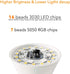 ILC LED Light Bulb 85W Equivalent, Color Changing Light Bulbs 2700K Warm White, Remote Control RGB 6 Modes, Timing, Sync, Dimmable E26 Screw Base ...
