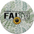 Faith Sunflower Jesus Religious PopSockets Standard PopGrip...