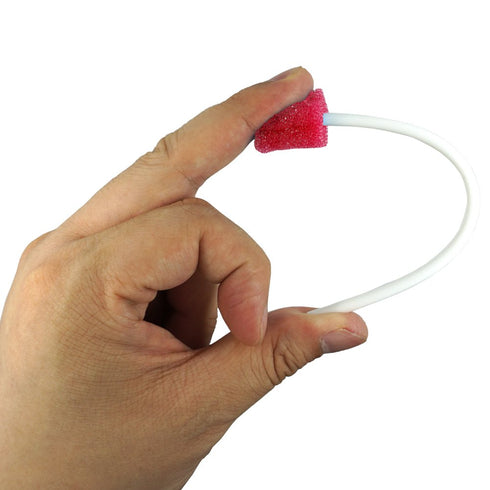 Oral Swabs Flavored Lemon- Elderly Tooth Cleaning Sponges 150 counts...