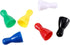 8 x 6 Style Multicolor Plastic Pawns Pieces Game for Board Games, Tabletop Markers Component...