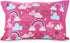 Funhouse Let's Chase Rainbows 4 Piece Toddler Bedding Set – Includes Comforter, Sheet Set – Fitted + Top Sheet + Reversible Pillowcase for Girls B...