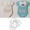 Baby Clothes Metal Die Cuts,Cutting Dies for Card Making Clearance,Embossing Dies for Scrapbooking, DIY Album Paper Cards Art Craft Decoration...