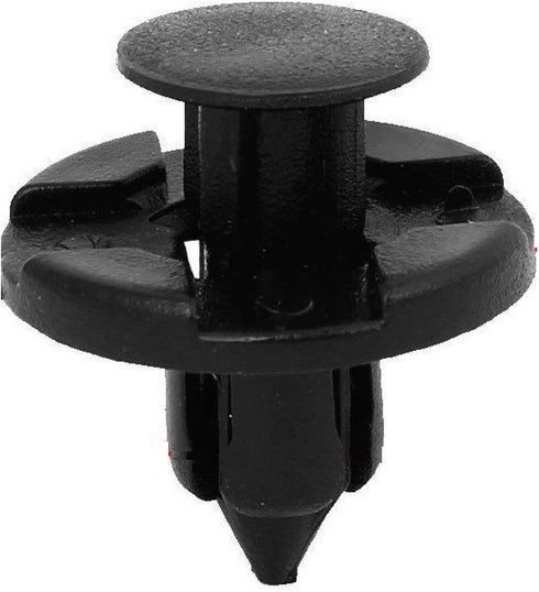 100pcs- Nylon Fender Trim Panel Bumper Shield Retainer Fastener Rivet Push-Type Clips for 8mm Hole fit Nissan Infiniti 01553-09321 Auto Body...