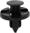 100pcs- Nylon Fender Trim Panel Bumper Shield Retainer Fastener Rivet Push-Type Clips for 8mm Hole fit Nissan Infiniti 01553-09321 Auto Body...