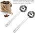 2-piece stainless steel tablespoon measure spoon, coffee scoop 1 tablespoon, long handle coffee scoop suitable for coffee powder and coffee making...