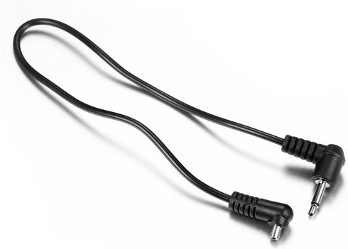 (2 PCS) 3.5mm to Male Flash PC Sync Cable,12-Inch/30CM 3.5mm Plug to Male Flash Sync Cord for Camera Photography Connector...