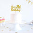 Gold Glitter Happy 31st Birthday Cake Topper - 31 Sign Cake Topper - Cheers to 31 Years Party Supplies - 31st Birthday Party Decoration...