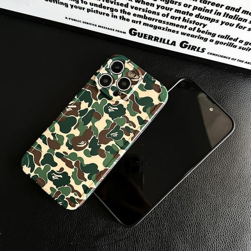 Camo Case Compatible with iPhone 15 Pro Max Case,Camouflage Trendy Pattern for iPhone Case, Slim Soft IMD Fashion Cool Case for Men Boy Teen(15 PM...