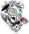 Pixar Coco Miguel & Dante Skull Glow-in-the-dark Charm Fit Women Bracelet Necklaces Fashion Gifts 925 Sterling Silver DIY Jewelry...