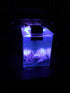 LED Aquarium Light, 7.5inch Colorful Fish Tank Light Submersible Underwater Crystal Glass LEDs Lights, 9 LEDs Beads, Brightness Adjustable Memory ...