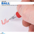 1InTheOffice Retractable Gel Pens, Rollerball, Medium Point 0.7mm, Red Ink, 24 Pack...