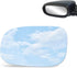TOEMIRR Mirror Glass Driver Left Side fit for 2007 2008 2009 2010 2011 2012 2013 Volvo C30 C70 S40 S60 S80 V50 V70 with Adhesive Flat No Backing P...