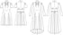 Vogue Misses' Semi-Fitted Dress Sewing Pattern Kit, Code V1862, Sizes 8-10-12-14-16, Multicolor...