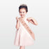 BRT Bearingshui Rose Gold Crown 5 & Fabulous Sash and Tiara for Girls, Gifts for Happy 5th Birthday Party Favor Supplies...