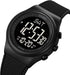 CakCity Digital Watch for Women Waterproof Stopwatch Sports Watches for Mens and Womens Unisex Outdoor Rubber Strap Multifunction Wristwatch with ...