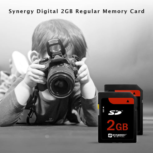 Synergy Digital 2GB SD Memory Card, Compatible with Canon Powershot SD630 Digital Camera Memory Card...