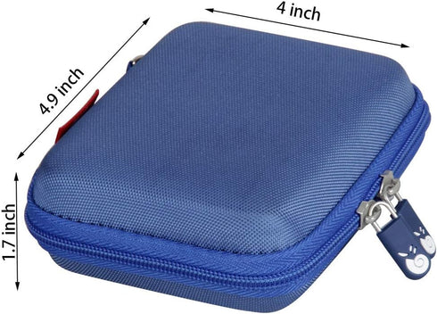 Hermitshell Hard EVA Travel Case for Anker PowerCore 13000 Portable Charger - Compact 13000mAh 2-Port Ultra Portable Phone Charger Power Bank (Blu...