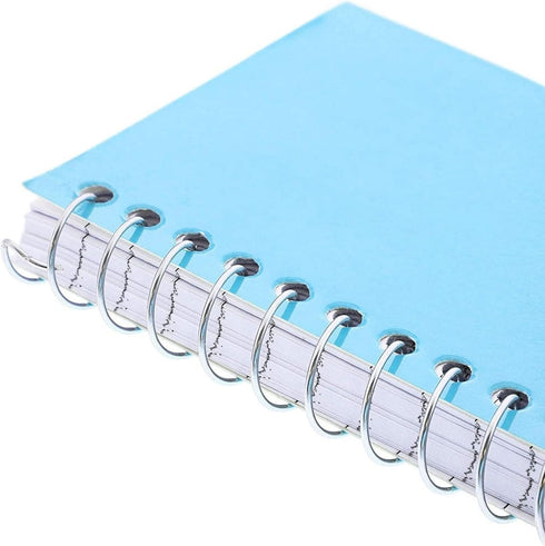 12-Pack Small Spiral Notebook 3x5, 80 Sheets Per Notepad, College Ruled Lined Paper for Office Supplies, Classroom Notes, Students, Teachers, Nurs...