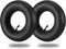 2.80/2.50-4" Replacement Tire Inner Tubes, 2 Pack Heavy Duty 2.80 2.50-4/280/250-4 Inner Tube with Bent Valve for Scooters, Hand Trucks, Wheelbarr...