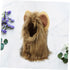 1pc Funny Wigs Dog Wigs Dog Lion Cosplay Realistic Lion Mane Hats Aquarium Plant Holder Costume Bonnet Cat Costume Hat Cat Lion Costume Dog Lion H...
